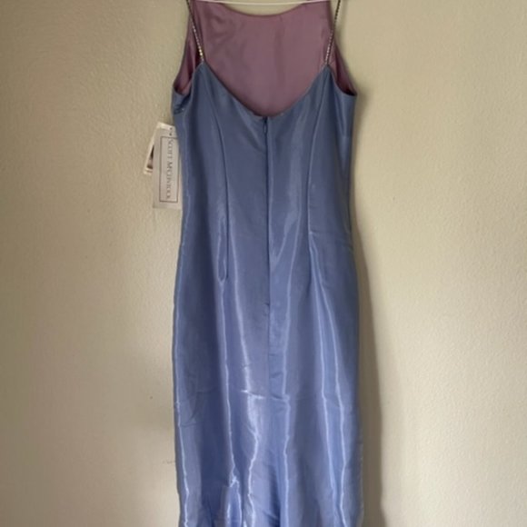 Scott McClintock Lavender Sleeveless Gown - Picture 2 of 3